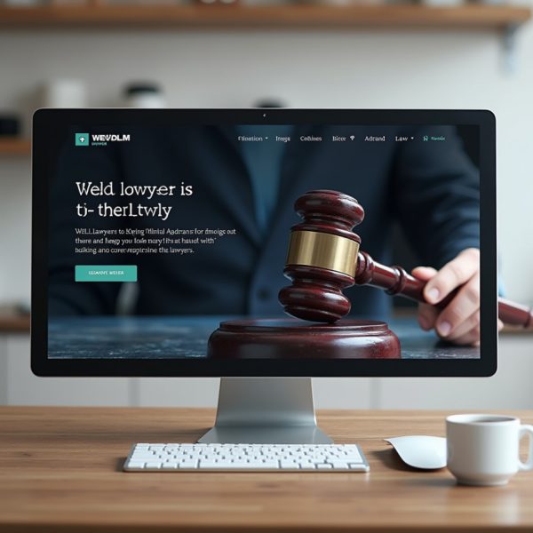 طراحی سایت وکلا در یزد